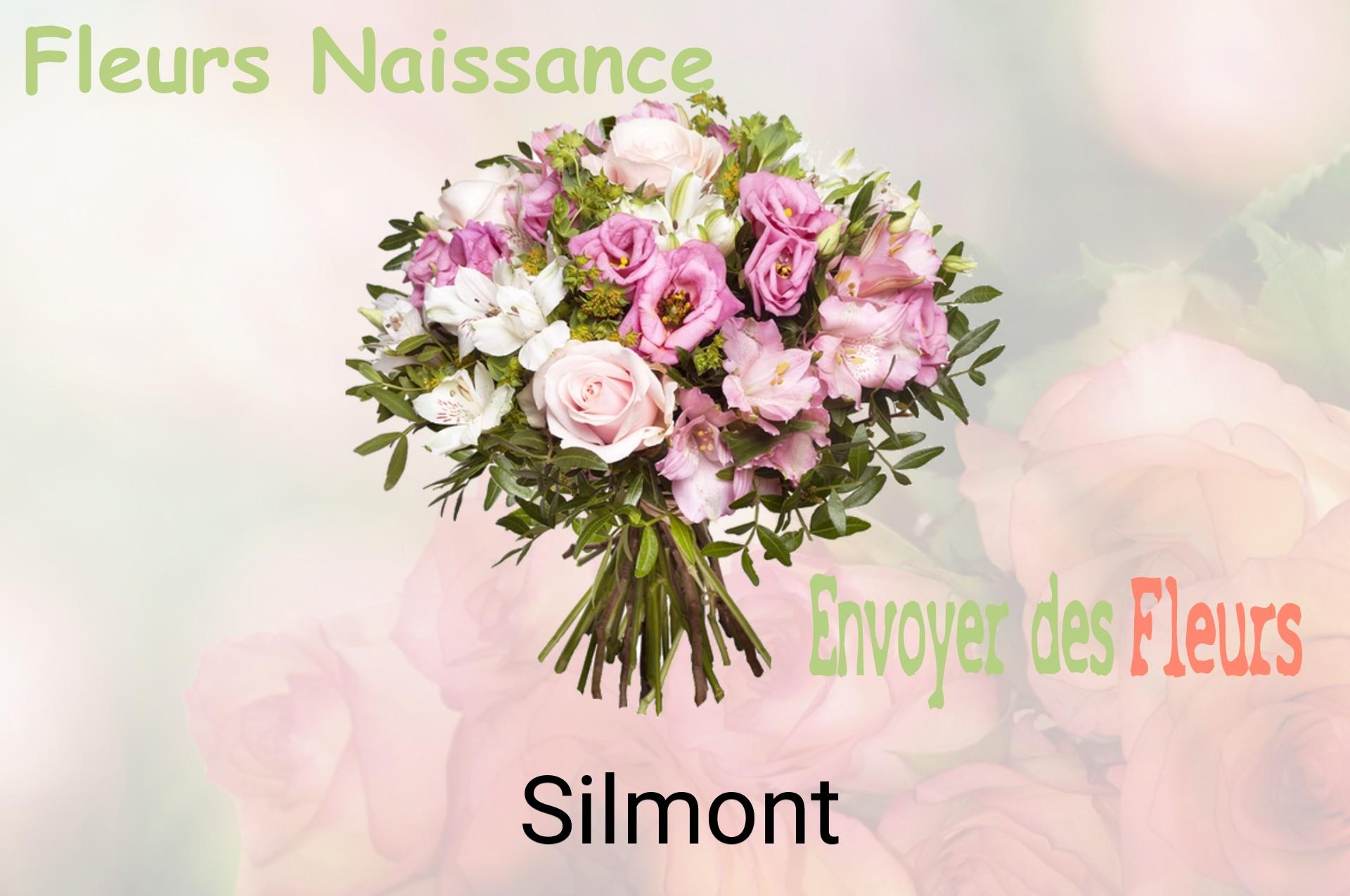 Bouquet de fleurs de naissance livré à Silmont